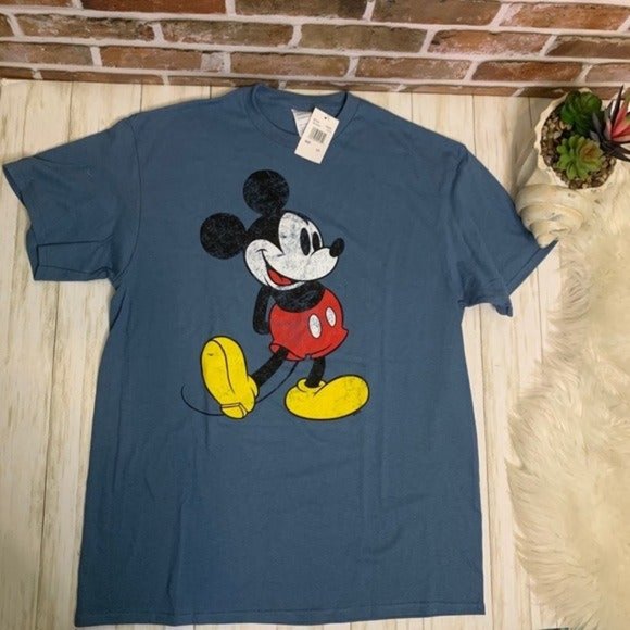Disney Other - NWT Mens Disney Mickey Mouse blue t-shir